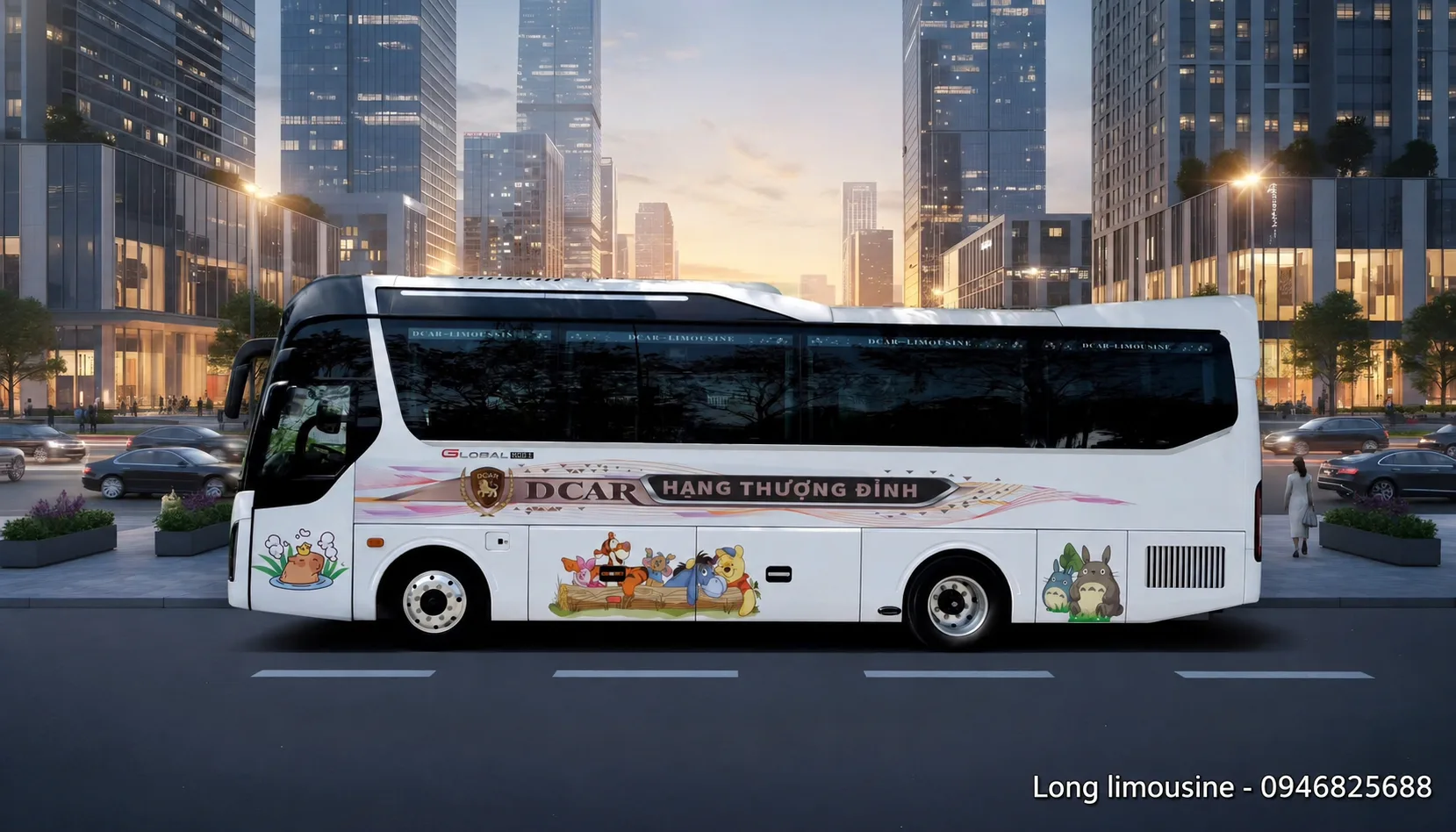 Tổng quan nhu cầu và giá xe khách limousine theo số chỗ