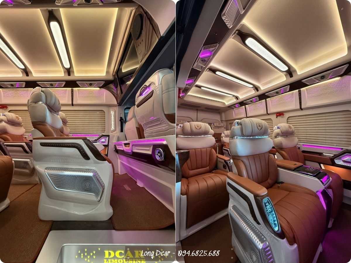 Ford Transit Limousine 12 chỗ - Dcar Thương Gia - Ghế Chuyên Cơ 2026 2 Ford Transit Limousine 12 chỗ - Dcar Thương Gia - Ghế Chuyên Cơ 2026 1