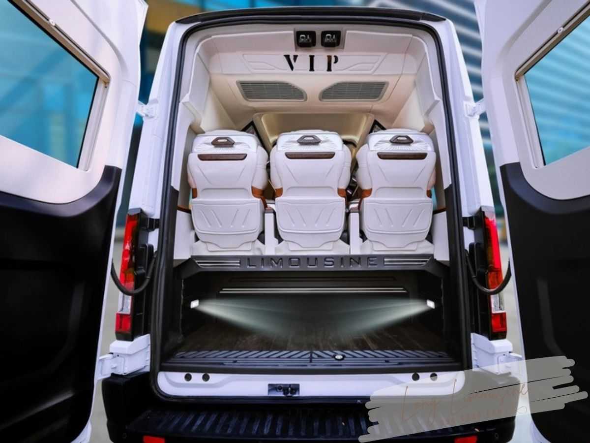 Ford Transit Limousine 12 chỗ - Dcar Thương Gia - Ghế Chuyên Cơ 2026 4 Ford Transit Limousine 12 chỗ - Dcar Thương Gia - Ghế Chuyên Cơ 2026 3