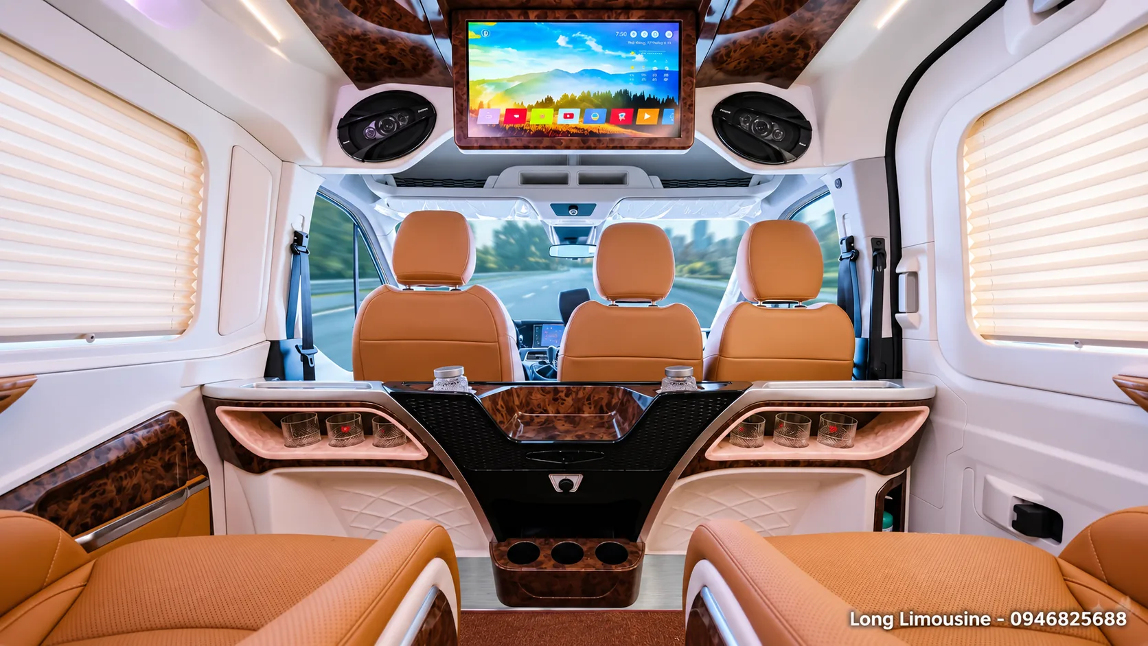Ghế VIP nội thất DCar Thương Gia Ford Transit