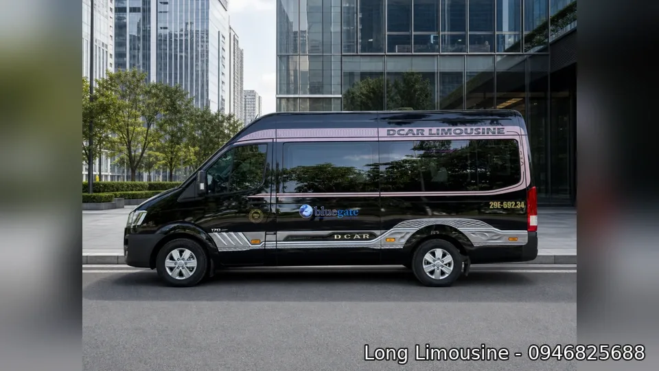 Ngoại thất DCar Thương Gia limousine