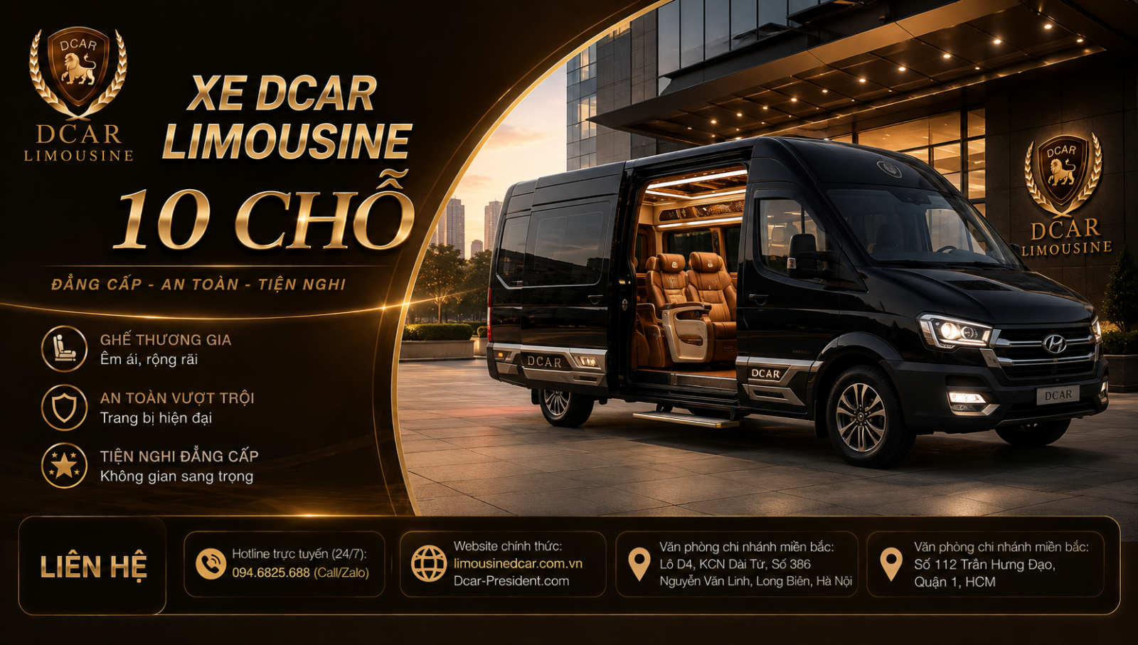 Hyundai Solati Limousine 10 chỗ