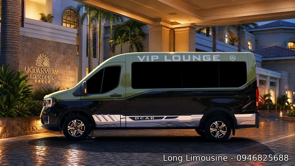 Ngoại thất DCar VIP Lounge limousine